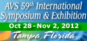 AVS 59th International Symposium and Exhibition