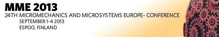 Micromechanics and Microsystems Europe conference 