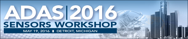 ADAS Sensors 2016 Workshop