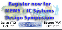 Coventor MEMS + IC Systems Design Symposium